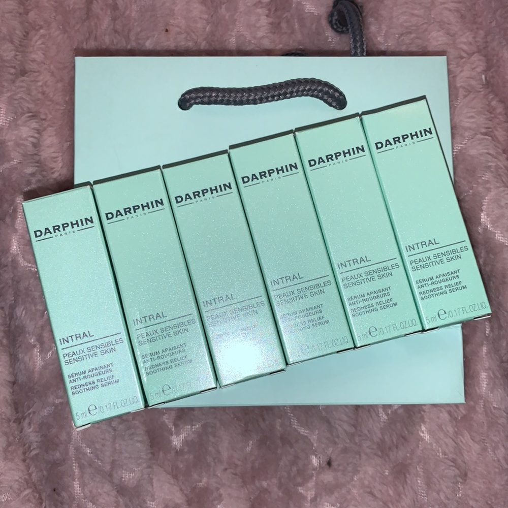 6 NIB 5ml (1oz) Darphin Intral Redness Relief Soothing Serum